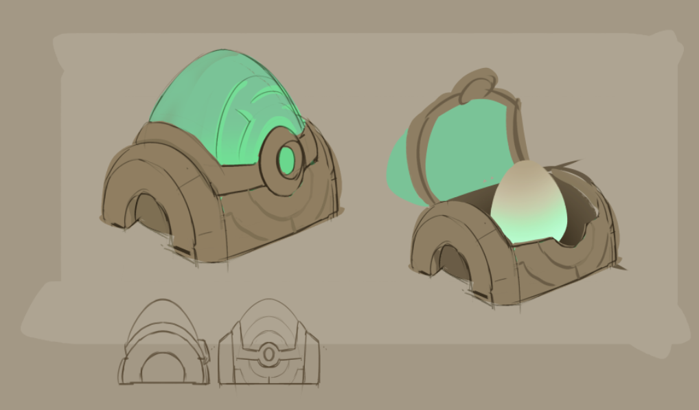 Secrets of The Lost Temple concept art 2