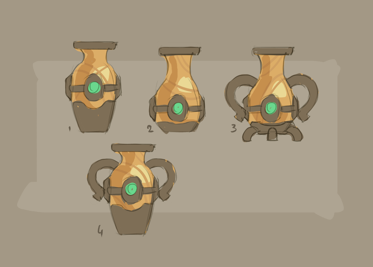 Secrets of The Lost Temple concept art 3