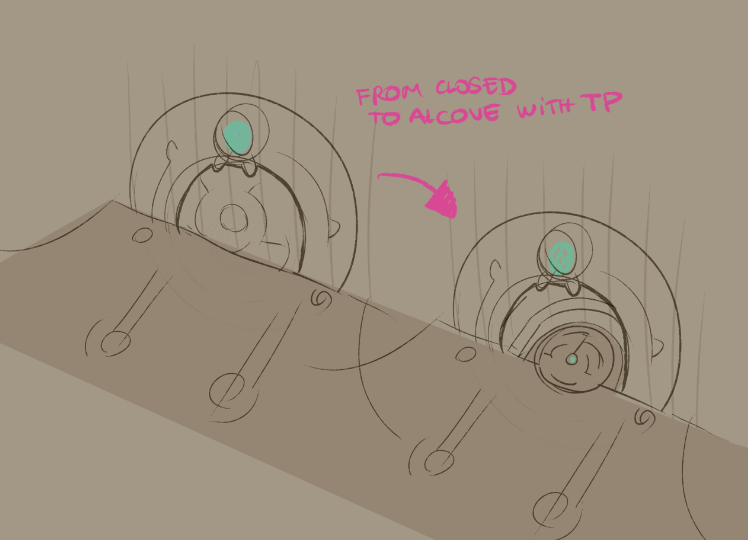 Secrets of The Lost Temple concept art 7