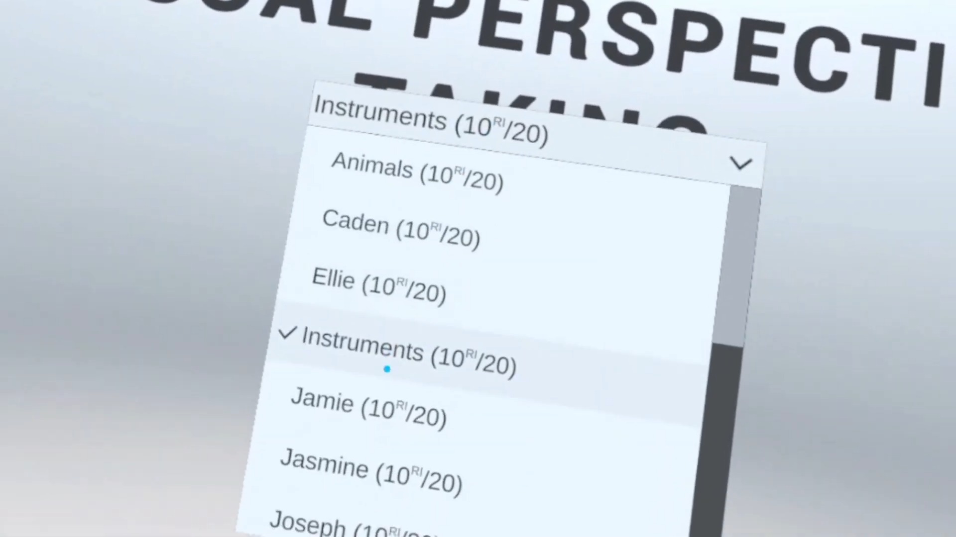 Visual Perspective Taking (VPT) gallery image 2